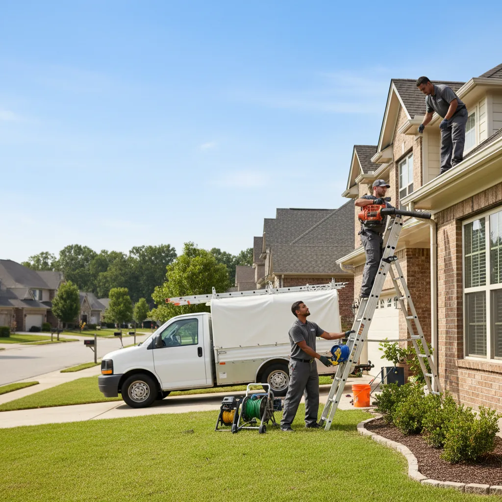 Home Gutter Service in Hot Springs National Park, AR near me